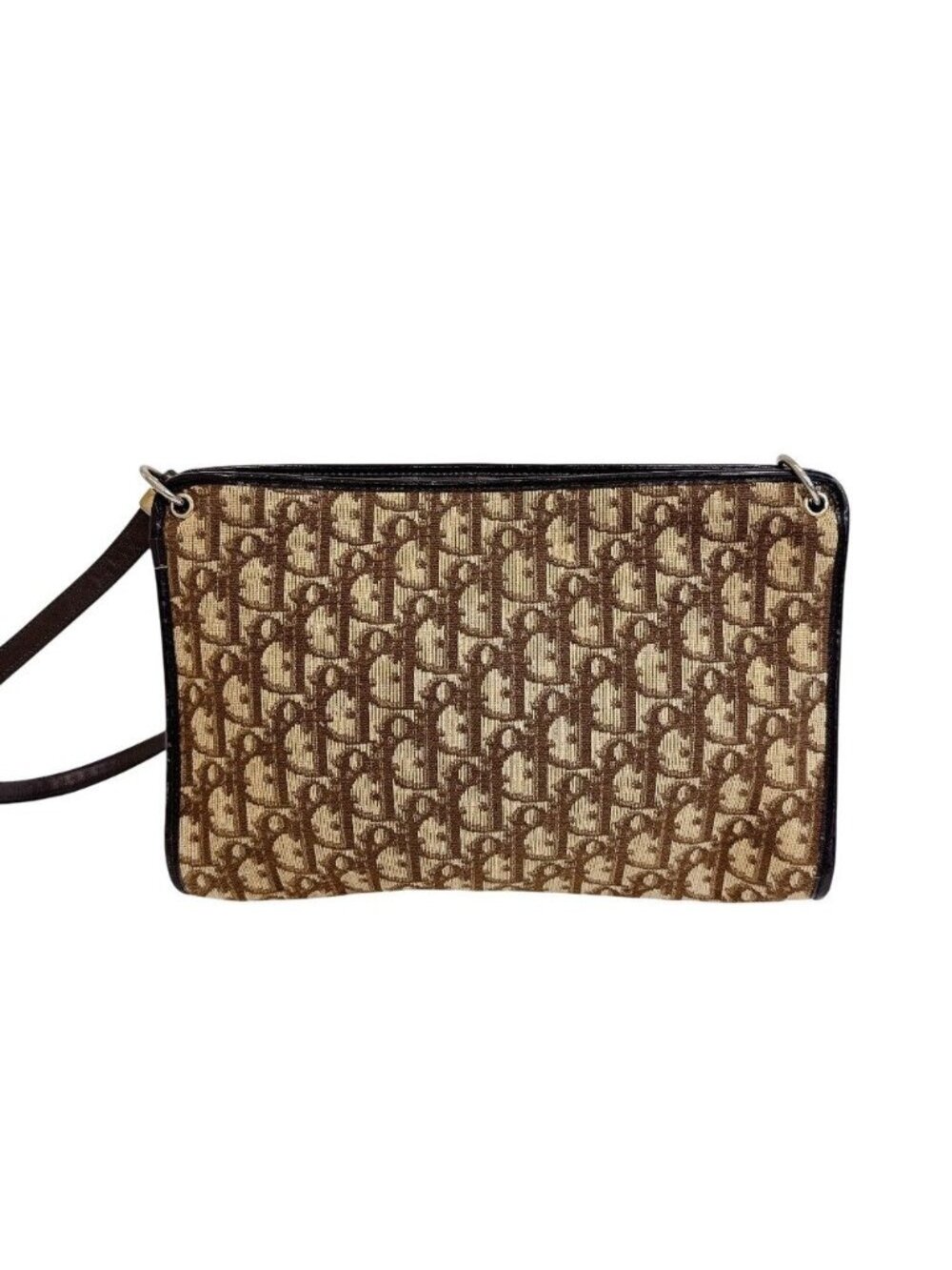 Dior Trotter Shoulder Bag Brown